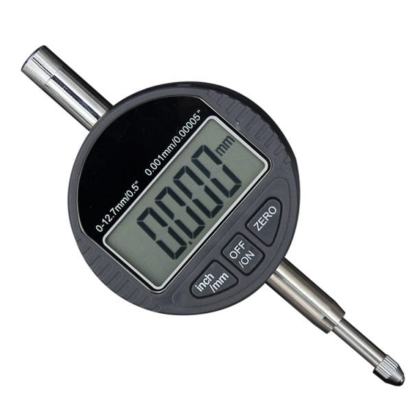 Relógio Comparador Milesimal Digital 0-25 4mm 0,001 + Bateria - 1