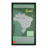 Mapa De Raspar Do Brasil - Raspadinha / Scratch Map - 1