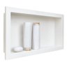 Nicho Banheiro Embutir 30x60cm Plástico Branco - Metasul - 4