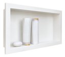 Ver imagem 4 de Nicho Banheiro Embutir 30x60cm Plástico Branco - Metasul
