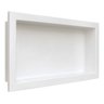 Nicho Banheiro Embutir 30x60cm Plástico Branco - Metasul - 1