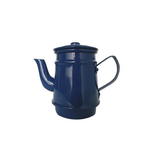 Kit com 2 Mini Bule Alumínio 250 Ml - Azul Escuro