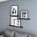 Ver imagem 2 de Porta Quadros com Suporte Invisível, 10x60cm, PQ 1060, NM