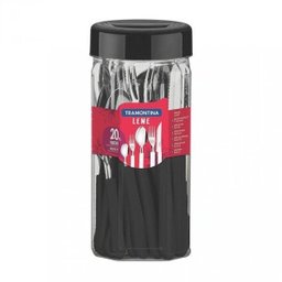 Faqueiro 20 Peças Inox Leme Tramontina 23198038 - 1 Faqueiro 20 Peças Inox Leme Tramontina 23198038 - 1