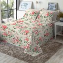 Ver imagem 2 de Jogo de Cama King Size 130 Fios Fiori - Vania (7316-3)