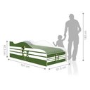 Ver imagem 3 de Cama Fun Jogador de Futebol Solteiro com Colchão