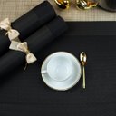 Ver imagem 2 de 8 Jogo Americano Mesa Posta Luxo Restaurante Bar Pvc St Pt