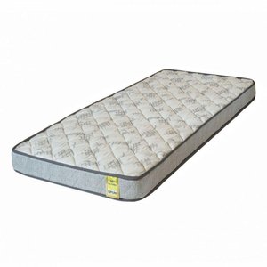 Colchão Solteiro ApoloSpuma De Espuma D33 Dreemy 88x188x14cm Cinza Com Branco Apolospuma Cinza Com Branco