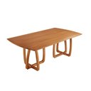 Ver imagem 1 de Mesa para Sala de Jantar Flora 180cm Tampo Barril Laminado