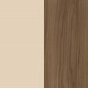 Ver imagem 6 de Guarda Roupa 2 Portas de Deslizantes 219 cm X 230 cm X 55,5 cm 100% MDF Cor:Nogueira e Areia