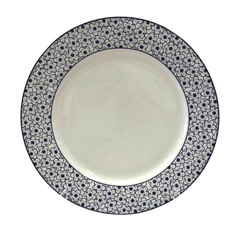 Conjunto 6 Pratos Rasos de Porcelana Coimbra Lyor