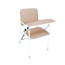Ver imagem 2 de Kit 4 Cadeira Coleta de Sangue Standard com Braço Frontal Bege