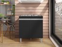 Ver imagem 4 de Balcão Cooktop Andreia Preto 4 ou 5 Bocas - Ajl Móveis Branco