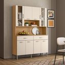 Ver imagem 1 de Armário de Cozinha 8 Portas 2 Gavetas Golden Plus Freijo/soft - Ssx Multicoisas