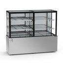 Ver imagem 2 de Vitrine Confeitaria Dupla Quente/Refrigerada Vanguard Top 1,45 Metros Inox CVTQF1450 220V -