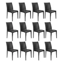 Ver imagem 1 de Kit 12 Cadeiras Rattan Preto
