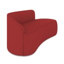 Ver imagem 7 de Sofá 3 Lugares Orgânico 180cm Morgan e Poltrona Lua Veludo Marsala D03 - D'Rossi
