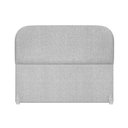 Ver imagem 3 de Cabeceira Cama Box Casal 160 Cm Estofada Revestida em Bouclé Orgânica