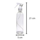 Ver imagem 4 de 4 Frascos Borrifador Spray 250ml Cilíndrico Alto Mg