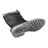 Bota Borracha Pvc Impermeável Galocha Cinza com Amarra Indus Preta com Cinza Liso 40 Br - 5