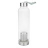 Garrafa Garrafinha Vidro com Infusor Inox Chá Água 550ml - 3