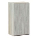 Ver imagem 2 de Armário Luciane 40cm 1 Porta Luci Legno Crema C/Concreto