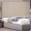 Ver imagem 2 de Cabeceira Queen 1,60m Ravenna Suede - Pallazio - Bege