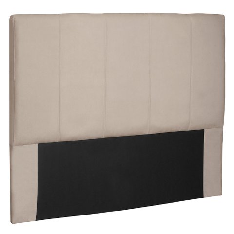 Cabeceira Queen 1,60m Ravenna Suede - Pallazio - Bege