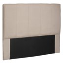 Ver imagem 1 de Cabeceira Queen 1,60m Ravenna Suede - Pallazio - Bege