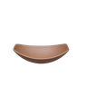 Cuba Pia de Vidro para Banheiros e Lavabos Chanfrada 47cm:marrom - 2