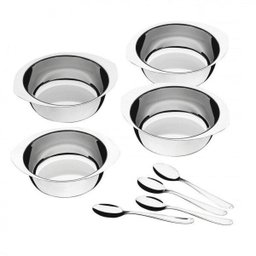 Conjunto para Sobremesa 8 Peças Inox 0,16L Service Tramontina - 1