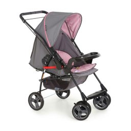 Carrinho de Bebê Berço Passeio Reversível Milano 1016PGRO Galzerano - 1