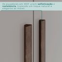 Ver imagem 7 de Guarda-Roupa 6 Portas 6 Gavetas Anápolis Plus 100% MDF Bege/New Canion/Off White