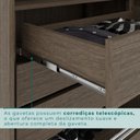 Ver mais imagens de Guarda-Roupa 6 Portas 6 Gavetas Anápolis Plus 100% MDF Bege/New Canion/Off White