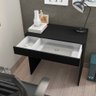 Mesa de Computador Alexia Home Office Preto - Berit Decor - 2