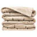 Ver imagem 1 de Cobertor Manta Himaláia Queen Ultrasoft Dupla Face - Cáqui - 100% Poliéster