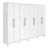 Guarda-Roupa Casal 8 Portas Easy Slim com Pés - 3