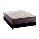 Ver imagem 1 de Cama Box Novo + Colchão Molas Kappesberg Ensacadas Inverno Verão + Base Crc Courano Black
