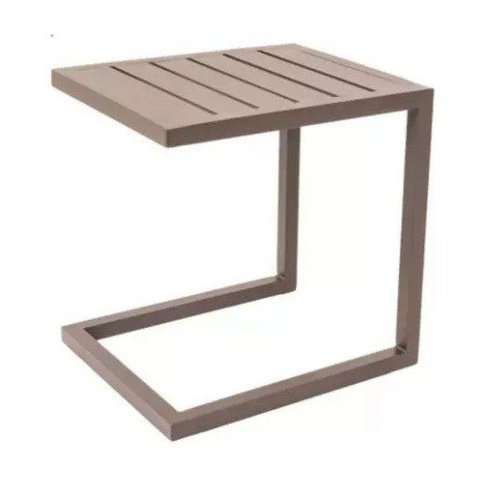 Mesinha de Apoio para Espreguiçadeiras de Alumínio Piscina