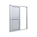 Ver imagem 2 de Porta Balcão 3 Folhas Moveis 2,10x1,50 Branca L.25