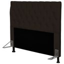 Ver imagem 1 de Cabeceira Cama Box Casal 195cm Cristal Sintético Marrom - Js Móveis