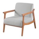 Ver imagem 2 de Poltrona para Sala de Estar Tecido Linho Olívia