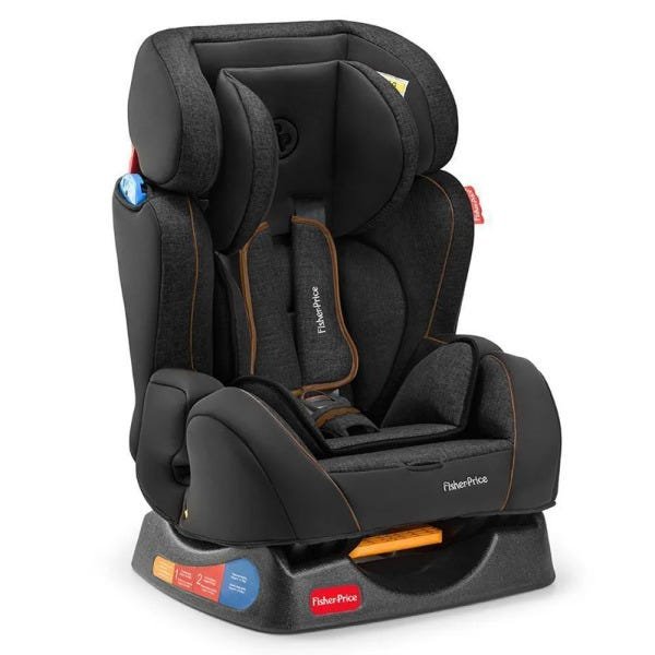 Cadeira de Bebê Para Auto Fisher Price 0 até 25 Kg Preta BB576 - 1