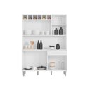 Ver imagem 3 de Cozinha Compacta Alice 130cm Branco Ajl Móveis