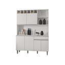 Ver imagem 4 de Cozinha Compacta Alice 130cm Branco Ajl Móveis