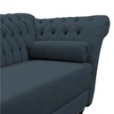Ver imagem 3 de Recamier Decorativo Divã Styllus Lado Esquerdo Bouclé Cinza