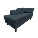 Ver imagem 4 de Recamier Decorativo Divã Styllus Lado Esquerdo Bouclé Cinza