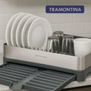 Ver imagem 5 de Escorredor de Louca Pratos Bandeja Coletora Inox Tramontina