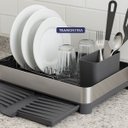 Ver imagem 6 de Escorredor de Louca Pratos Bandeja Coletora Inox Tramontina