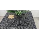 Ver imagem 2 de Toalha Mesa Geometrico pto 4 lug 1,20x1,20 Com 4Guardanapos